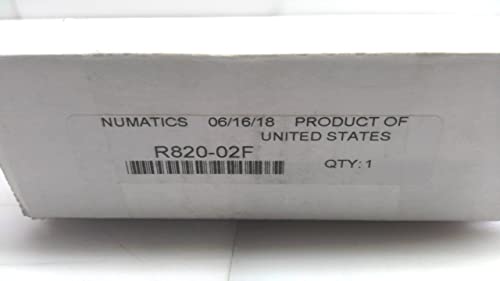 Numáticos R820-02F Regulador de pressão de ar de precisão 150PSIG MAX 120 DEG R820-02F