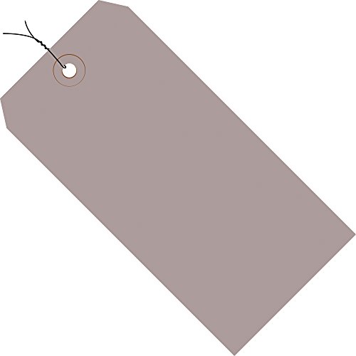 Tags de remessa Aviditi Green, 4,75 L x 2,375 W 1000-Pack | Tag de remessa colorida e etiquetas