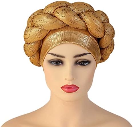 Floral Hair Praço Africano Turbano Cabeça para Mulheres e Meninas Cap Hap Hat Bonnet Bands Cabeça de cabeça