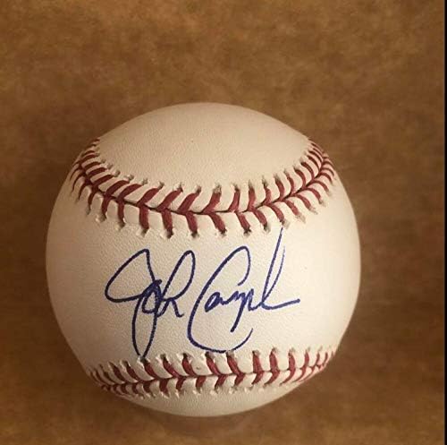 John Cangelosi Piratas/Mets assinou autografado M.L. Baseball Beckett S58872