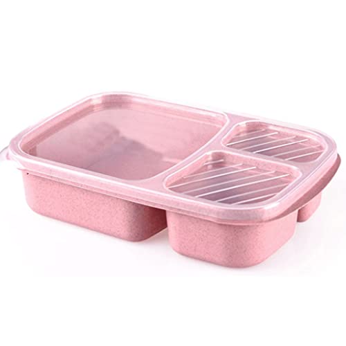 N/A Lunch Box Box Box com compartimento Piquennic bento caixas de comida para crianças lancheiras de escritório