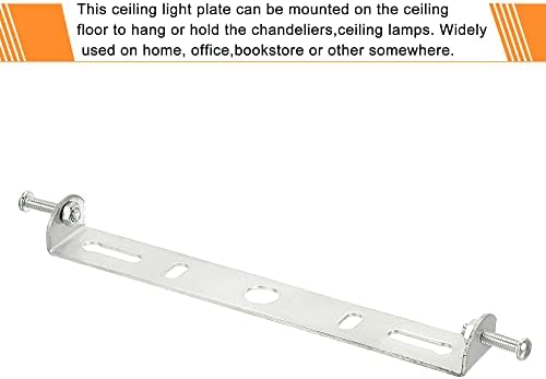 Placa de luz de teto de meccanidade, 120x18x17mm 140x20x15mm suporte de montagem de acessório para