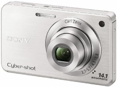 Sony Cyber-Shot DSC-W560 14,1 MP Digital Still Câmera com Carl Zeiss Vario-Tessar 4x Lens de Zoom Optical de ângulo
