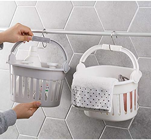 Jqzlxxzl banheiro de produtos de higiene storage cesta portátil cesto de banheiro cesto de banheiro