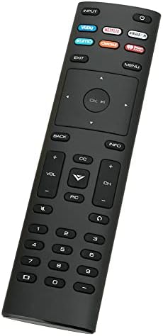 Controle remoto de substituição XRT136 Aplicável para Vizio TV D32H-F4 D43FX-F4 D65X-G4 PQ65-F1 V505-G9 D40F-G9 D50X-G9 D24H-G9 D55X-G1 V405-G9 D32H-G9