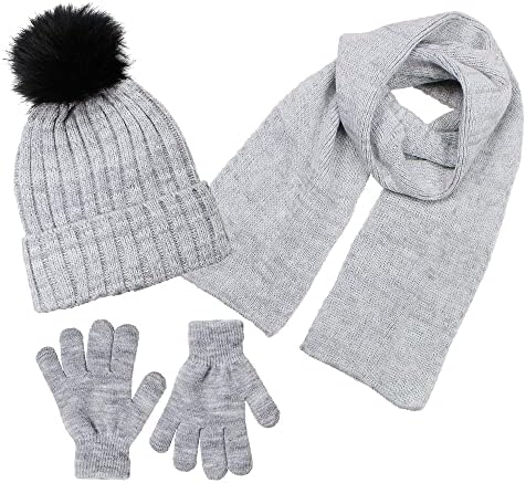 Polarwear meninos chapéu, cachecol e luvas conjuntos de kids frios acessórios de inverno-filho-filho