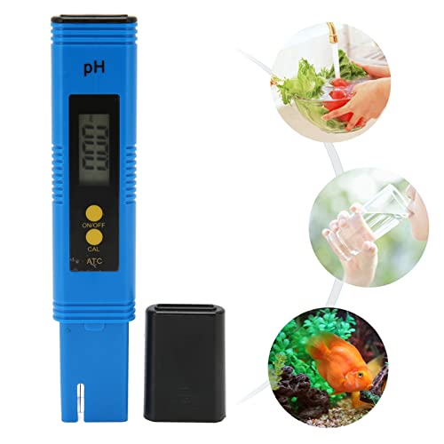 Testador de pH da água, compensação automática de temperatura Backlight Ph Tester Digital ABS Plastic for Fishbowl