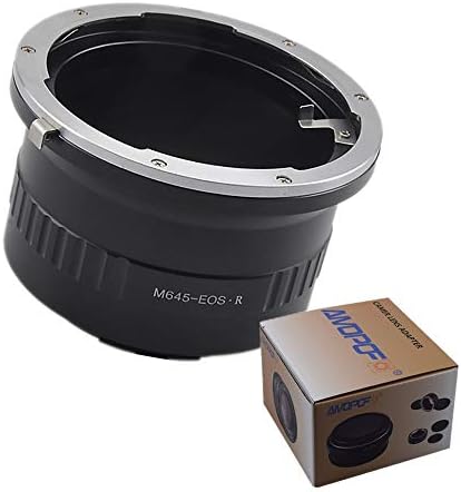 M645 Mount Lens to EF compatível com EF, EF-S7D, 10D, 20D, 30D, 40D, 50D, 60D MOUNT SLR Câmeras,