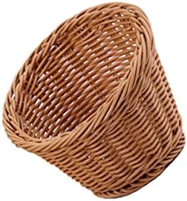 Luxshiny Serviving bandeja redonda decoração de mão redonda cesto de cozinha cesta de cozinha