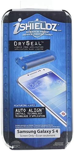 Proteção do dispositivo à prova de arranhões Ishieldz com Roller para Samsung Galaxy S4 - Embalagem de varejo