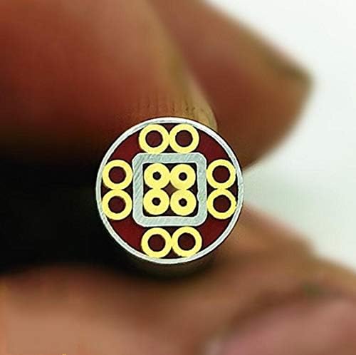 Pino de mosaico 1PC WELLIEST 8mm x 15,4 para DIY Making Jewels Hanking Scales, peças DIY manipulam acessórios