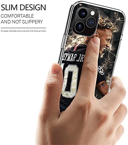 Caixa de telefone Compatível com iPhone 14 Samsung Galaxy 15 Neymar x Jr 8 7 XR 11 12 Pro Max SE 2020 13 14 Acessórios Scratch Transparent Transparent
