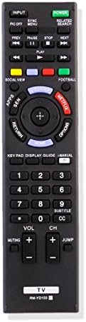 New Remote Control RM-YD103 fits for Sony LCD HDTV TV KDL32W700B KDL-32W700B KDL40W580B KDL-40W580B