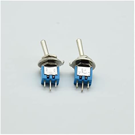 Interruptores industriais 10pcs/5pcs Shook Head 3 pinos 2Position Micro Rocker Switch Gear SMTS 102