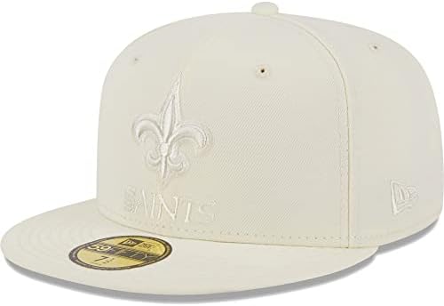 Creme masculino da New Era New Orleans Saints Color Pack 59Fifty Chap