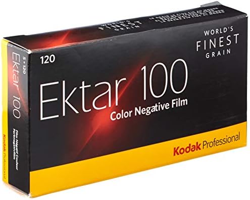 Kodak Professional Ektar Color Negative Film ISO 100, 120 Tamanho, propina de 5, *EUA *