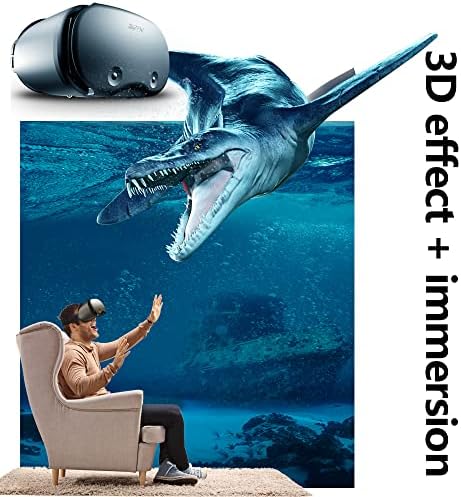 Headset VR, Acessórios de VR de Realidade Virtual 3D para filmes e jogos VR Glasses para iPhone & Android, Melhor Realidade Virtual Goggles