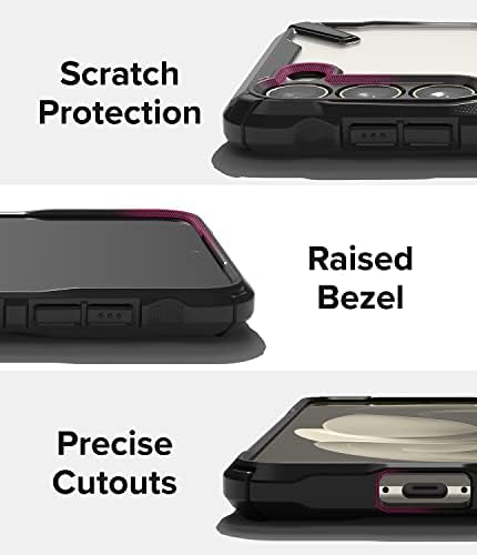 Ringke Fusion-X [revestimento duplo anti-arranhão] Compatível com a caixa Samsung Galaxy S23 Plus 5G, para o pára-choque