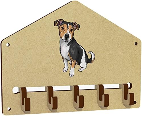 Azeeda 'Jack Russell Terrier' ganchos de chave/suporte montados na parede