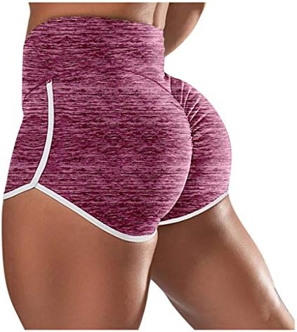 Vesniba Slip Bike Workout Workout Capris Compressão shorts de ioga para mulheres calças de calças