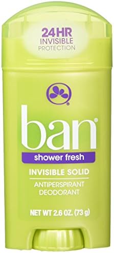 Ban Inv Sld Chuveiro FRSH Tamanho 2.6z Ban Banho Recenho Desodorante Sólido Invisível