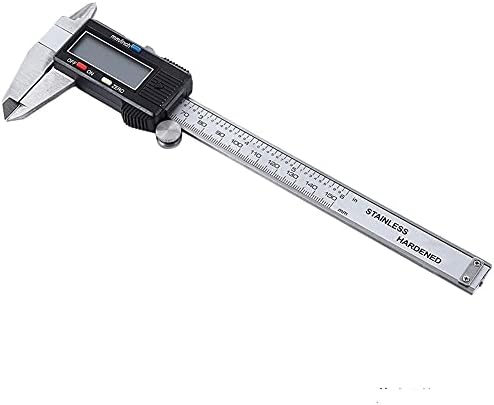 Zlxdp 0-150mm/6 Castamento de metal pinça digital de pinça vernier micrômetro eletrônico de compasso digital