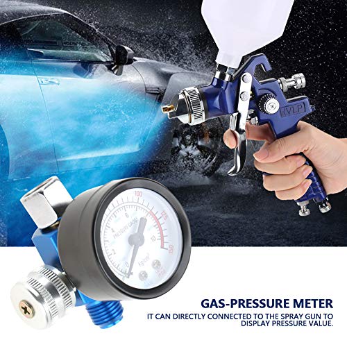 Regulador de pressão do ar, 1/4 de medidor de ar compressor de água TRAPTURA FERRAMENTO DE FILTRO DE FILTRO