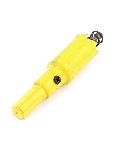 Aexit de 18 mm de broca bi-metal bits m42 hss hss serra cortadora broca de perfuração bits bit amarelo