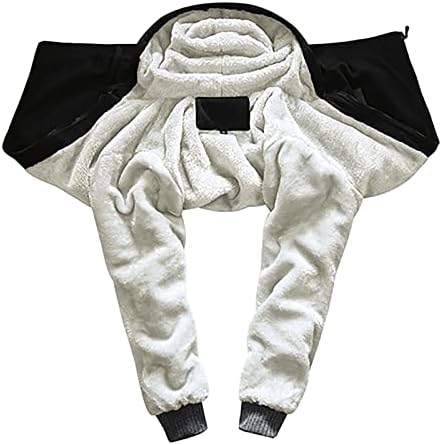 Hoodies para homens com zíper completo com capuz com moletons moletons de inverno masculino de casacos grossos rastrear