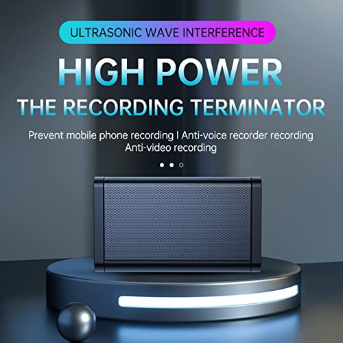 Liebewh Chamada Recording Blocker Telefone Gravação de voz Audio Ultrassônico Terminador de baixa frequência