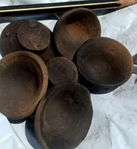 Vrindavanbazaar.com Smokey Clay Pots- 3 kgs