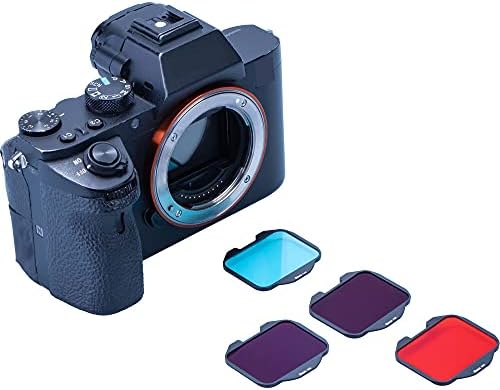 Kase Clip-In 4 Kit de conversão de filtro infravermelho 590nm 665nm 720nm IR original dedicado à câmera Sony Alpha