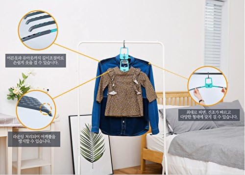 Jeonggwang Magic Clothes Hableers 6ea + 1ea secagem rack