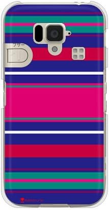 Segunda Skin Humrie Stripe Blue Design por umidade/Para smartphone simples 204SH/Softbank SSH204-PCCL-277-Y323