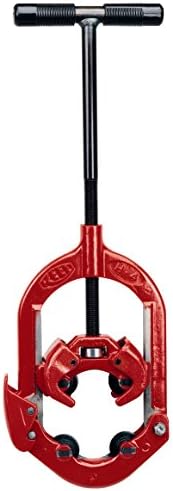 Reed Tool H4S Cuttador de tubo de aço articulado, 4 polegadas, vermelho