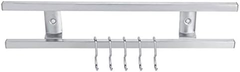 Rack de panela de cozinha, utensílios de faca de aço inoxidável montados na parede utensílios