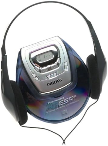 Philips AZ9103 CD Player pessoal com acessórios de carro