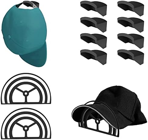 Jofung 8 chapéu de embalagem para parede e 2 chapéu de embalagem Brim Bender com design de slot de