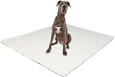 Midlee Washable Pee Pad para cães 60 x 72 3 pacote- Extra grande grande enorme e enorme Potty Pad Treinando