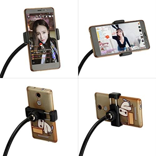 Solustre Stand Stand LED Ring Fill Light Self Selfie Ring Light With GoboSeneck Stand Phone Phone LED Circle