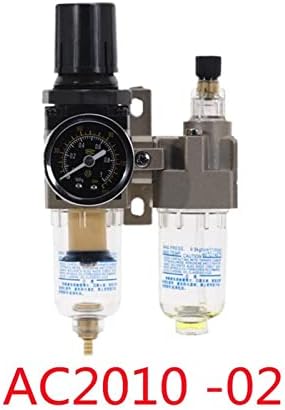 Spray Water Connection Compressor Oil filtro Regulador Pneumático Separador de água de duas peças