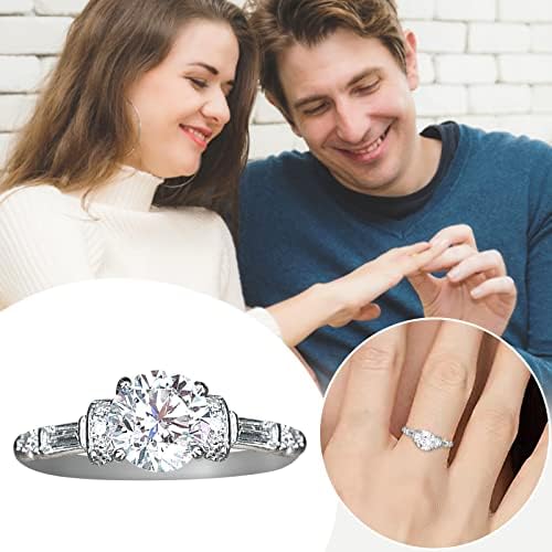 2023 Novo anel de zircão de diamante para mulheres Jóias de moda Acessórios populares Conjunto de joias