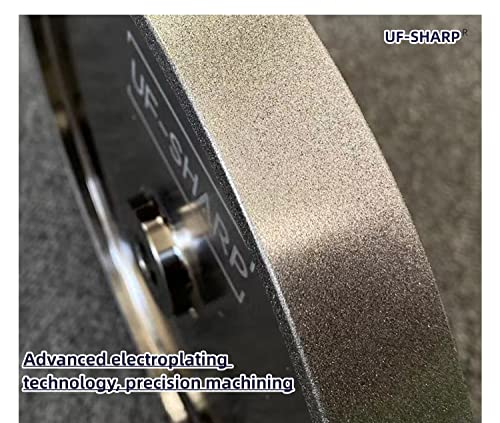 Roda de moagem CBN de UF-Sharp 6 polegadas 1/2 arboras 1000 grão, 6 dia x 1 de largura para afiar ferramentas