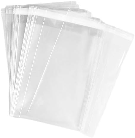 500 PCs 12 5/8 x 12 5/8 Clear Celofane Bags Mangas Bom para 12x12 Scrapbooking Paper, LP Records