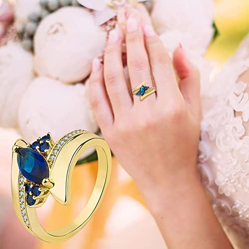 2023 Novo engajamento Rodada de zircões de zircões femininos anéis de casamento anéis de jóias para mulher