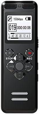 DLOETT Professional Voice ativada Digital Voice Audio Recorder USB Pen none-stop 72hr gravação PCM