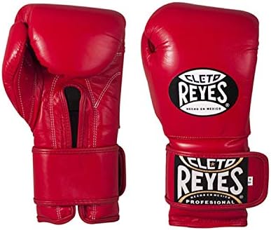 Cleto Reyes Hook and Loop Boxing Training Luvas, vermelho, 18 oz