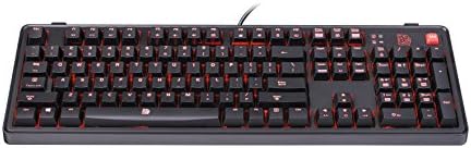 Thermaltake TT Esports Meka Pro Cherry MX Brown Switches 6 Red Backight Effect Mechanical Gaming Teclado