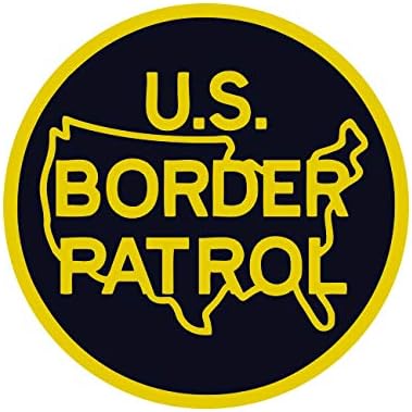 Fagraphix dos EUA Patrulha de fronteira adesiva Decalque auto adesivo Vinil imigração Homeland Security FA