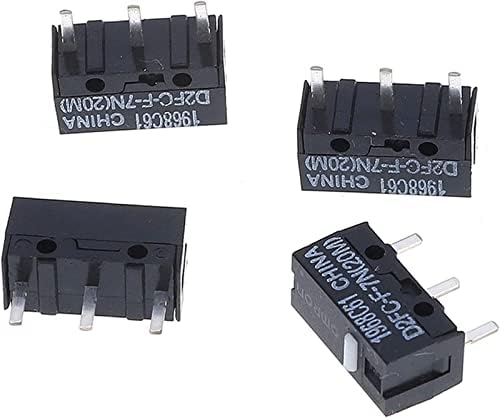 Gibolea Micro Switches 4pcs D2FC-F-7N Micro-Switch MicroSwitch